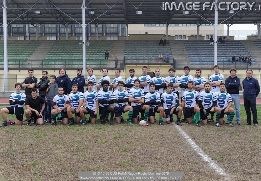 2013-10-20 CUS PoliMi Rugby-Rugby Dalmine